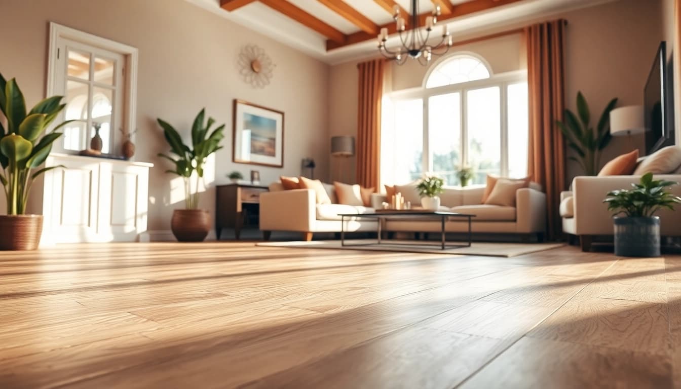 Stylish room with best lvp flooring, showcasing elegant décor and inviting ambiance.