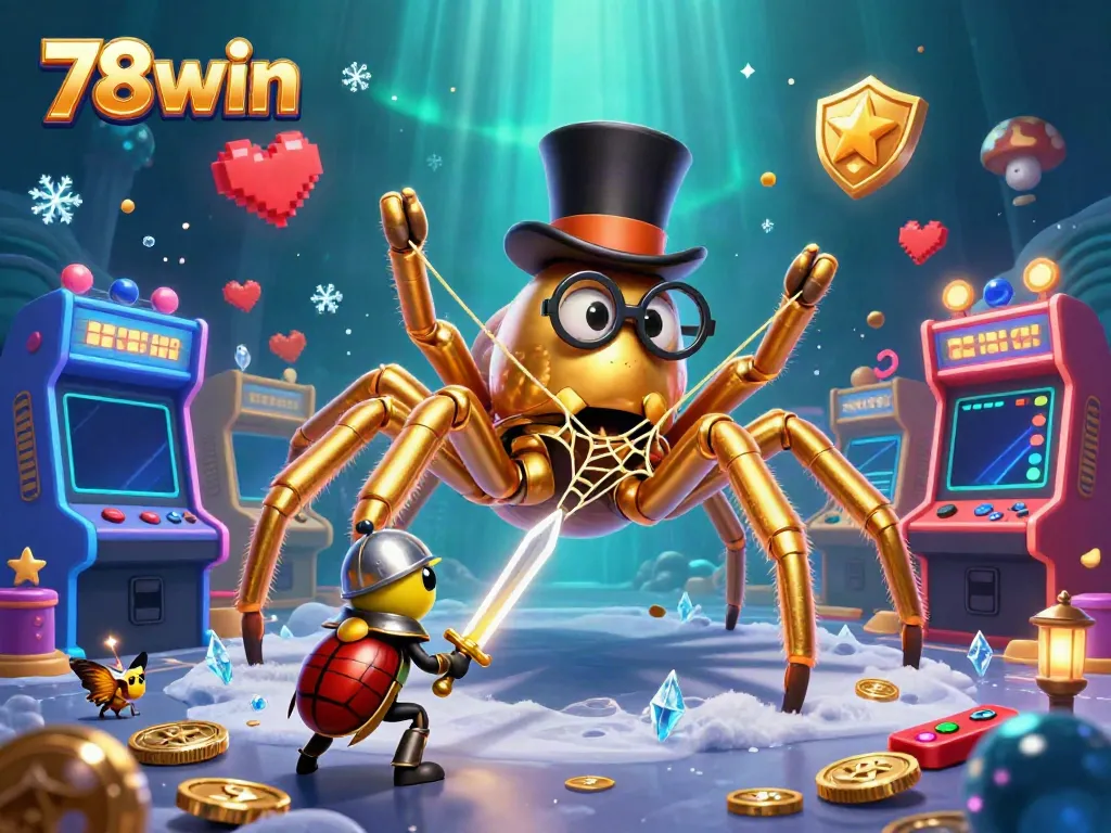 Experience thrilling casino adventures with 78win, featuring dynamic game elements and vibrant characters.