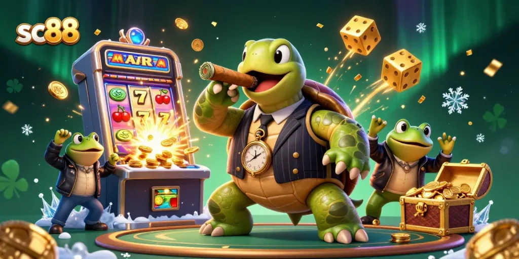 Win big at sc88 with vibrant casino characters in a lively gameplay scene filled with excitement.