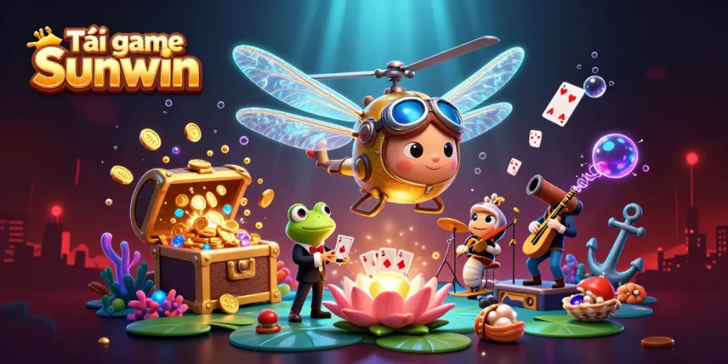 Experience Tải game Sunwin with vibrant casino elements and dynamic characters for an immersive gameplay.